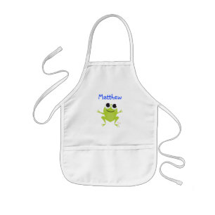Tablier Enfant Grenouille mignonne