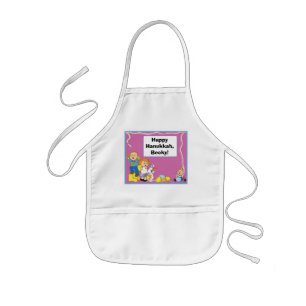 Tablier Enfant Hanoukka Apron Kids Personnaliser