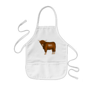 Tablier Enfant Highland cow