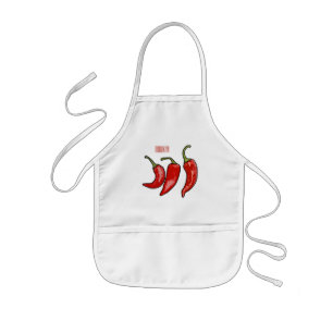 Tablier Enfant Illustration de chili