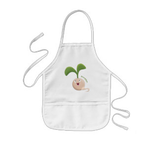 Tablier Enfant Illustration de la caricature de la gerbe de grain