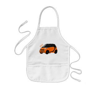 Tablier Enfant Illustration de micro-voiture