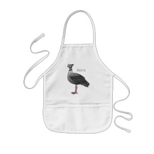 Tablier Enfant Illustration d'oiseau du crieur du sud