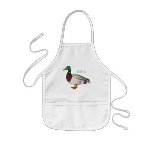Tablier Enfant Illustration du canard de Majard
