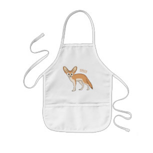 Tablier Enfant Illustration Fennec fox