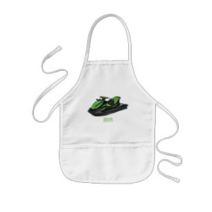 Tablier Enfant Illustration Jet ski