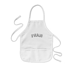 Tablier Enfant Ivan Nom,