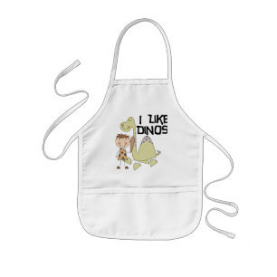 Tablier Enfant J'aime Dinos - des T-shirts et des cadeaux de