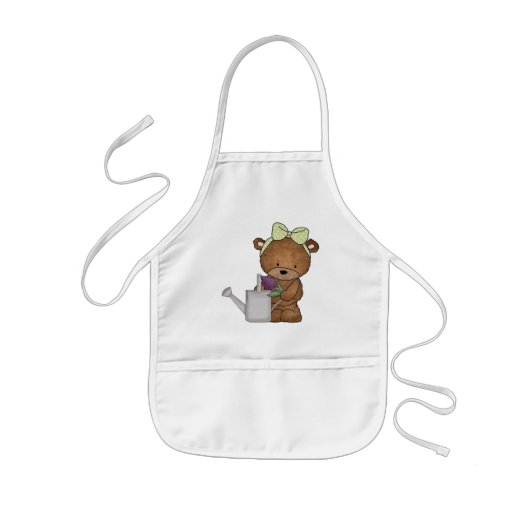 Tablier Enfant Jardin de l'ours (Devant)