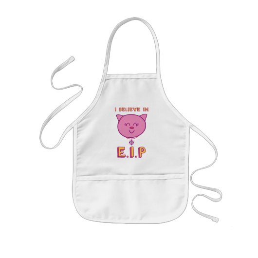 Tablier Enfant Je crois en E.I.P (Devant)