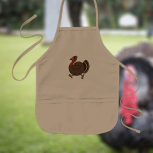 Tablier Enfant Joli Thanksgiving Turquie Enfants Apron