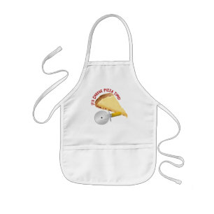 Tablier Enfant Jour de la pizza au fromage