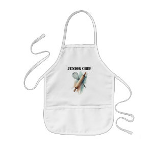 Tablier Enfant Junior Chef Apron - Whimsical Watercolor Edition