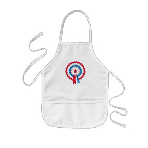 Tablier Enfant Junior Chef Ribbon Personalized Apron