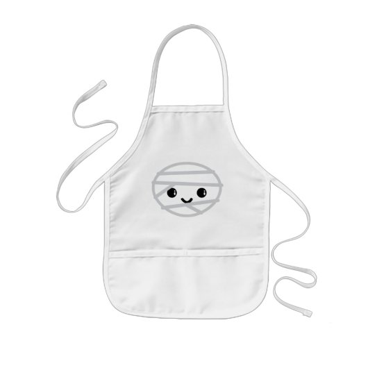 Tablier Enfant Kawaii Mummy Apron (Devant)