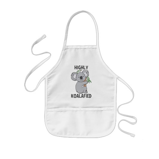 Tablier Enfant Koala hautement Koalafied (Devant)