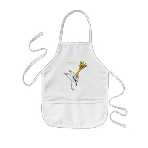 Tablier Enfant Kung Fu giraffe