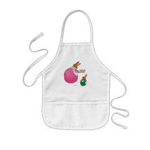 Tablier Enfant lapins cuire des biscuits apron