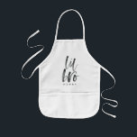 Tablier Enfant lil bro<br><div class="desc">Lil bro petit frère design. Effet aquarelle moderne petit tablier frère. Grand cadeau pour les baby showers. Ambiance enfant et adulte car vous n'êtes jamais trop vieux pour vous montrer l'amour d'être un petit frère ! Grand cadeau d'anniversaire ou de Noël pour votre petit frère. Partie d'une collection.</div>