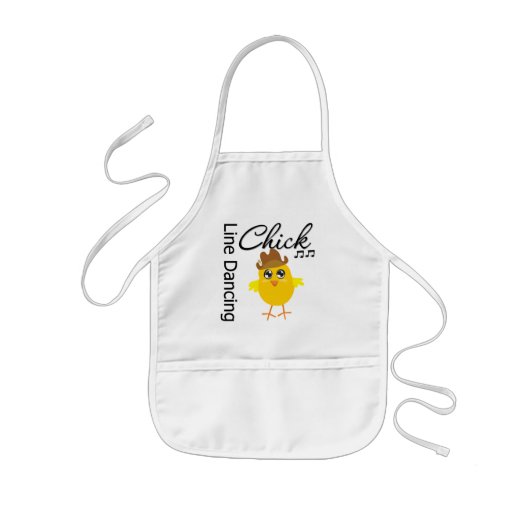 Tablier Enfant Line Dancing Chick (Devant)