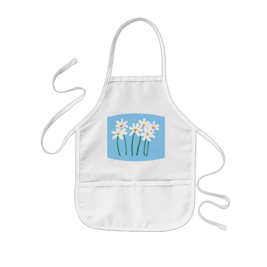 Tablier Enfant marguerite (Devant)