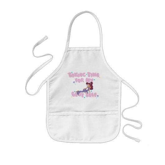 Tablier Enfant Megara - Taking Time For My Best Self Kids' Apron (Devant)