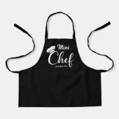 Tablier Enfant Mini Chef Nom Personnalisé (Recto)