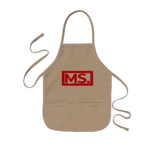Tablier Enfant Mme Stamp (Devant)