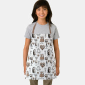 Tablier enfant Monstre Marron (Insitu)
