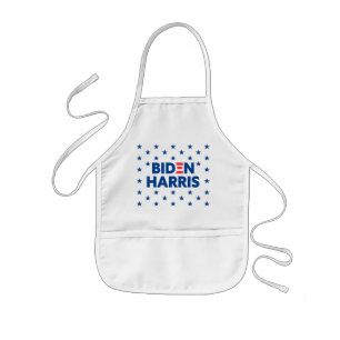 Tablier Enfant Motif Biden / Harris Blue Stars