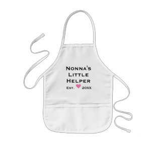 Tablier Enfant Nonna's Little Helper Adult Apron