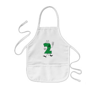 Tablier Enfant Numéro 2e Anniversaire Tshirts et cadeaux