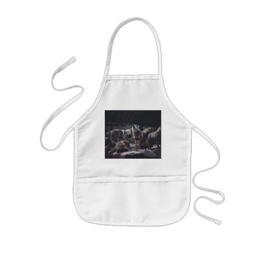 Tablier Enfant Pack Wolf (Devant)
