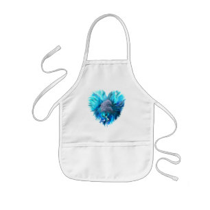 Tablier Enfant Paire de dauphins