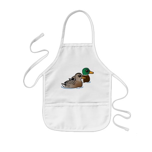 Tablier Enfant Paires de Mallard (Devant)