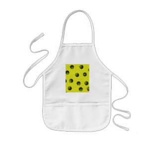 Tablier Enfant pastèque jaune avec graines