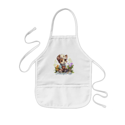 Tablier Enfant Peaceful life (Devant)