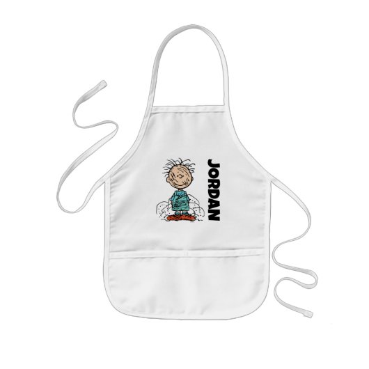 Tablier Enfant PEANUTS | Pigpen | Ajouter Votre Nom (Devant)