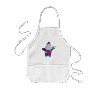 TABLIER ENFANT PÈRE NOËL CHRISTMAS COOKERY CHILDRENS APRON