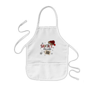 Tablier Enfant Père Noël favori Apron