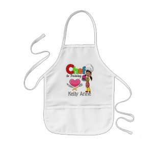 Tablier Enfant Petit chef en salle d'entraînement