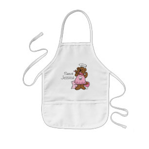 Tablier Enfant Petit tablier de coutume de Baker d'ours
