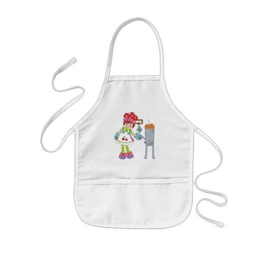 Tablier Enfant Petite fille de chef (Devant)