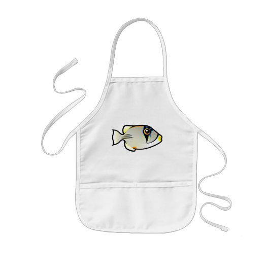 Tablier Enfant Picassofish Arabe mignon (Devant)