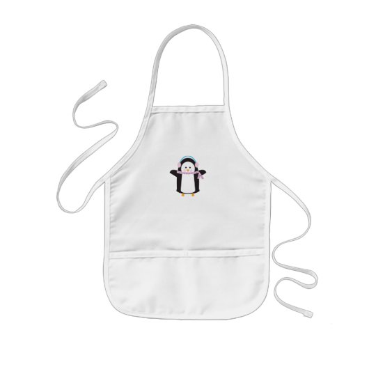 Tablier Enfant Pingouin frais (Devant)