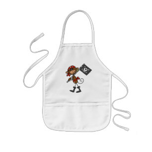 Tablier Enfant Pirate de singe avec des T-shirts et des cadeaux