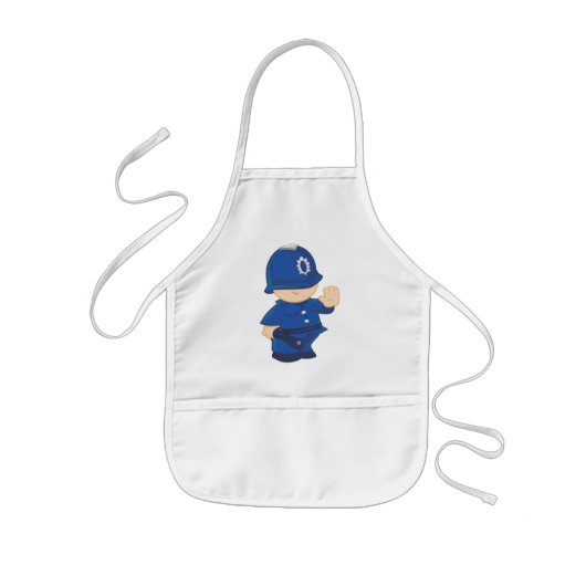 Tablier Enfant Policier (Devant)