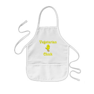 Tablier Enfant Poussin végétarien