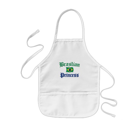 Tablier Enfant Princesse brésilienne 2 (Devant)