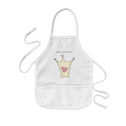 Tablier Enfant Princesse rose mignonne Apron (Devant)